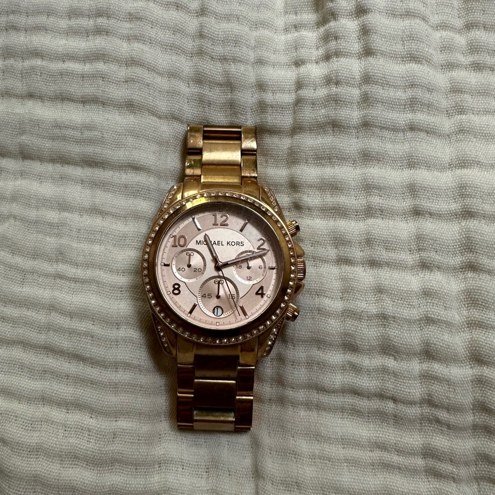 Michael Kors Rose Gold Watch